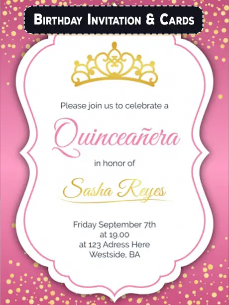Birthday Invitation & E-Cards