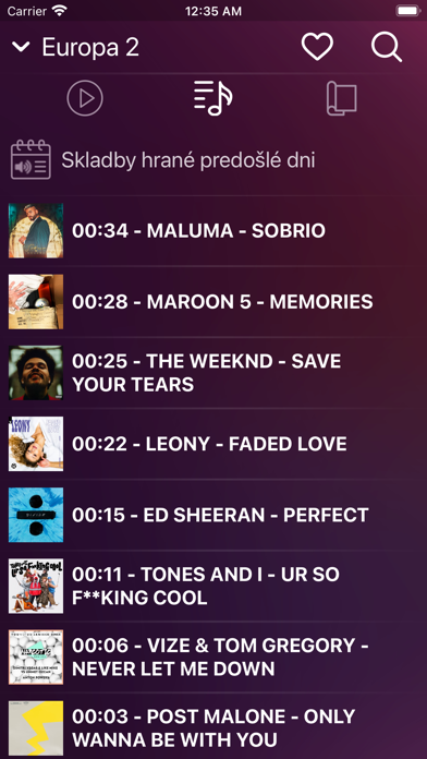 MyOnlineRadio - SK - Slovensko Screenshot