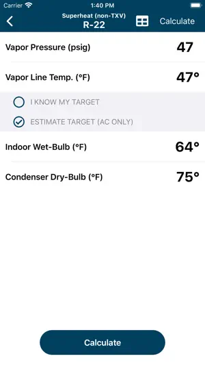 HVACR Check & Charge screenshot 5