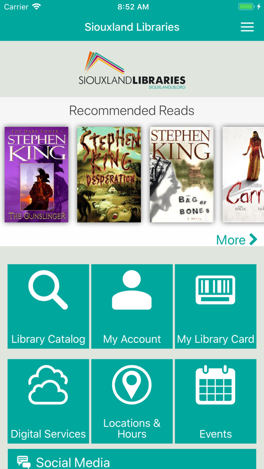 #1. Siouxland Libraries app (iOS) 由: CITY OF SIOUX FALLS