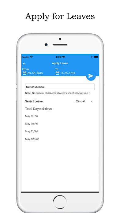 Relibion Employee App iPhone screenshot
