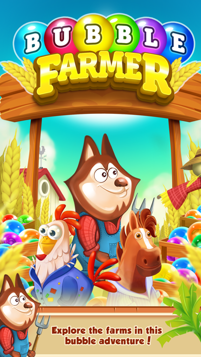 Bubble Shooter - Farm Pop Game Screenshot