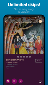 AccuRadio: Curated Music Radio screenshot