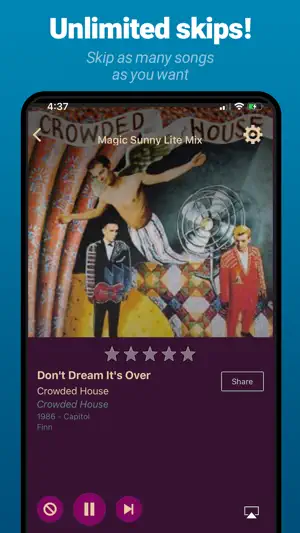 AccuRadio: Curated Music Radio screenshot 4