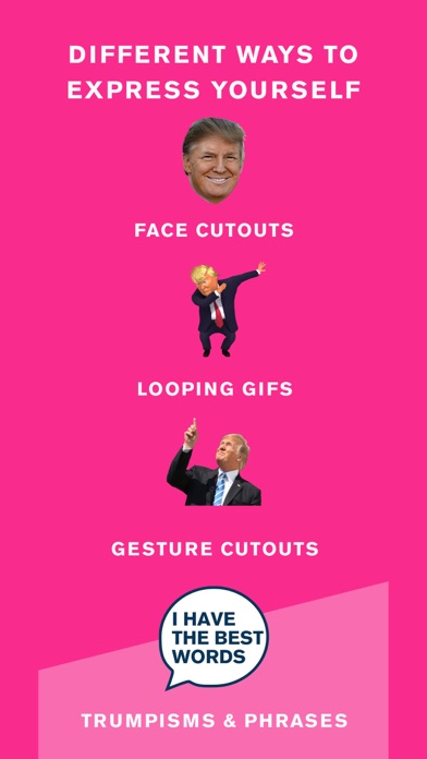Trump Stickers and Trumpmoji Screenshot