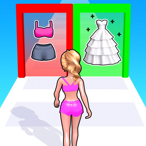 Doll Fashion Makeover Run icon