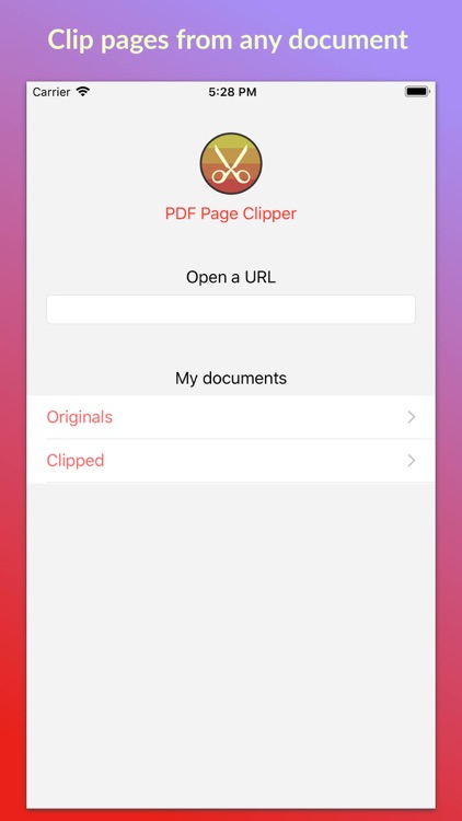PDF Page Clipper - Trim docs