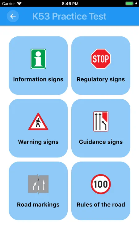 The K53 Learner's Test App screenshot 5 of 5