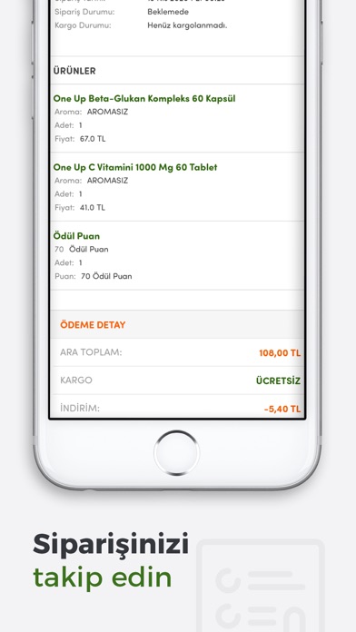 Vitaminler iPhone screenshot 8 - Shopping app