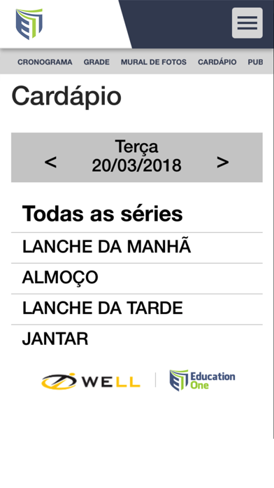 Education1 Pais e Alunos screenshot
