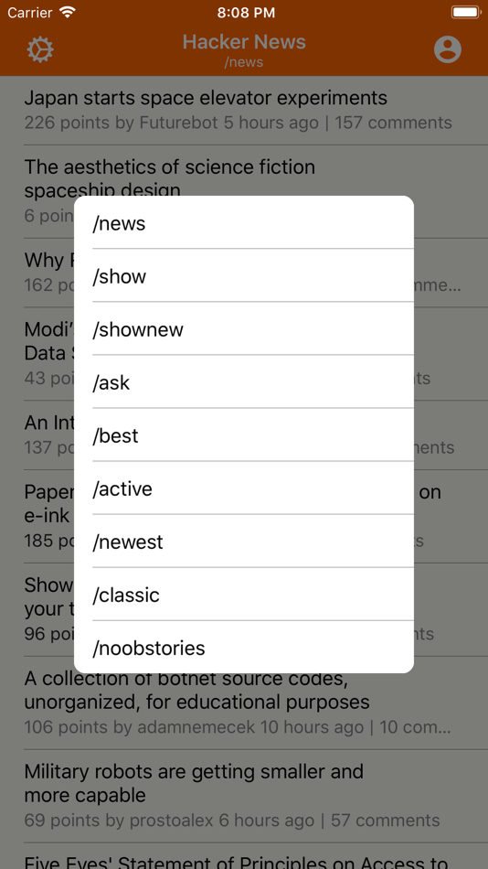 #3. HN Pro (iOS) 由: Lionheart Software LLC
