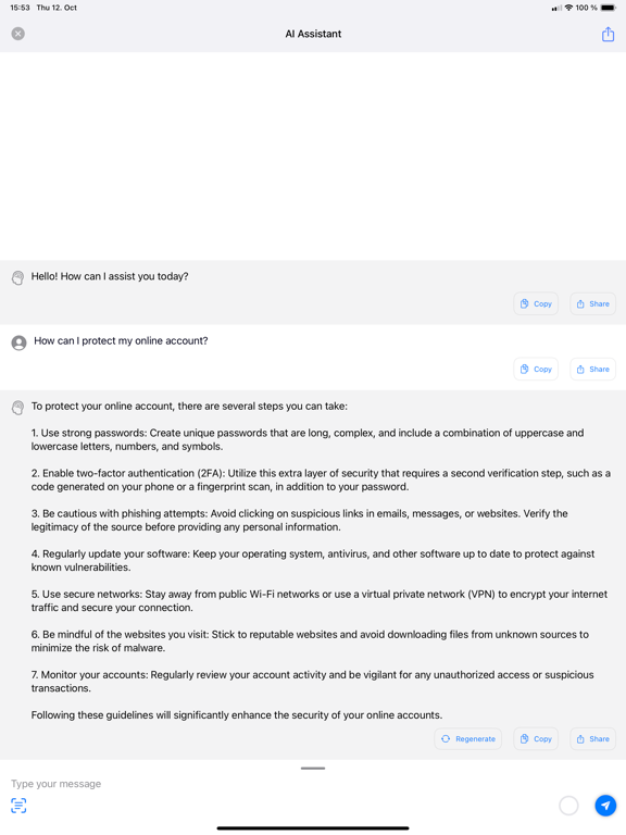 Authenticator App ¹ iPad screenshot 5 - Utilities app