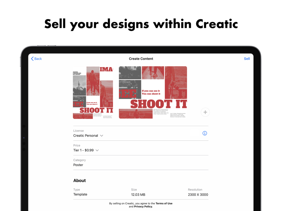 #9. Creatic: Graphic Design Editor (iOS) 게시자: DELIX SOFTWARE SH.P.K