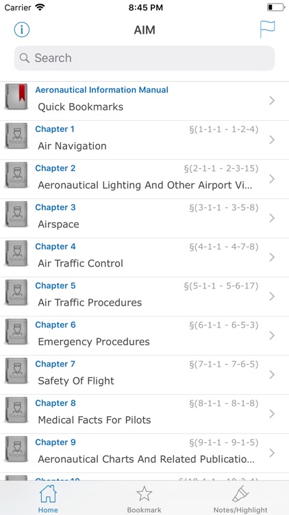 AIM Aeronautical Manual FAA US