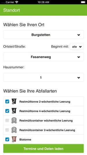 AWRM Abfall-App screenshot 2