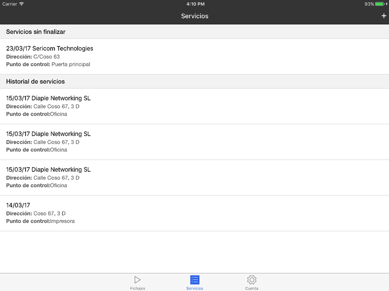 iPad screenshot