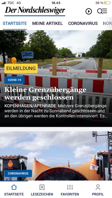 Screenshot #1 pour Der Nordschleswiger - News-App