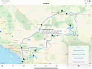 Road Trip Planner Viewer ipad bilder 1