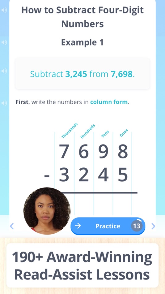 #3. Learn Math 4th Grade (iOS) 由: Class Ace LLC