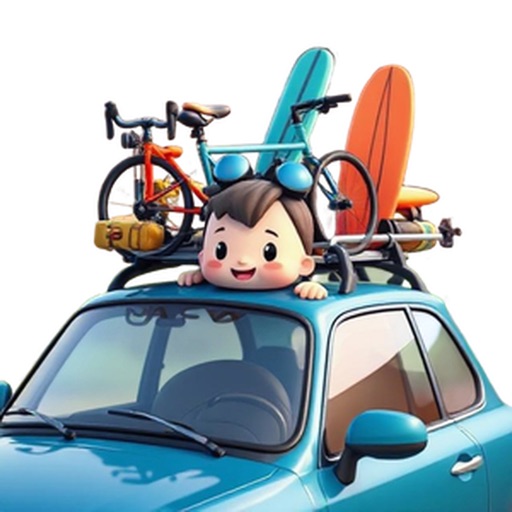 Road Trip Adventures Stickers