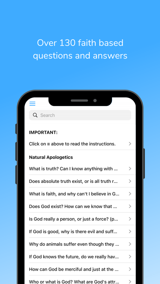 #1. Appologetics (iOS) 由: Joseph Freymann