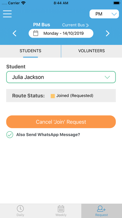 App screenshot