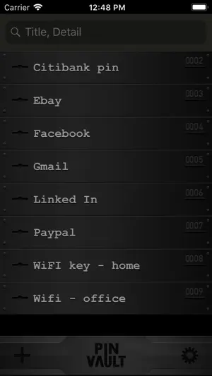 PIN VAULT - Secure Passwords screenshot 3