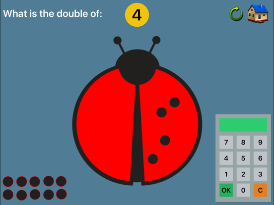 Ladybird Maths iPad screenshot
