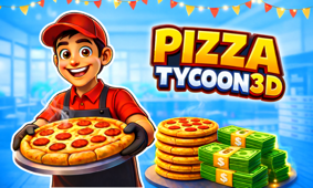 Pizza Cafe Tycoon 應用圖示，Apple TV App Store 免费榜 第 21 名