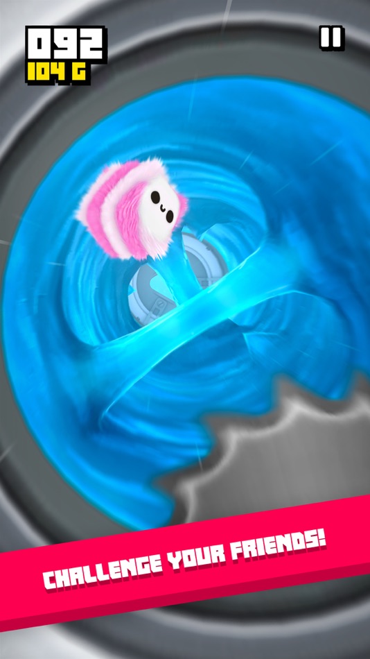 #4. Fluffy Fall (iOS) 由: Kilosaurus