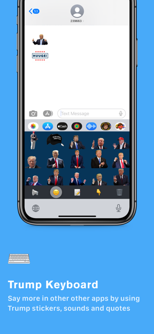 ‎Trump Social Chat Soundboard Screenshot