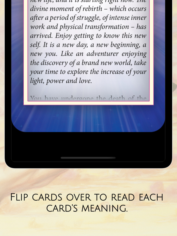 Lightworker Oracle iPad screenshot 8 - Lifestyle app