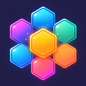 HexaMerge: Color Merge Puzzle
