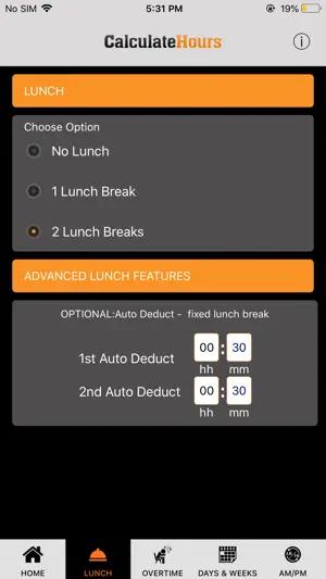 Time Card Calculator-Timeclock screenshot 3