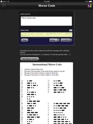 Morse Code ipad bilder 0