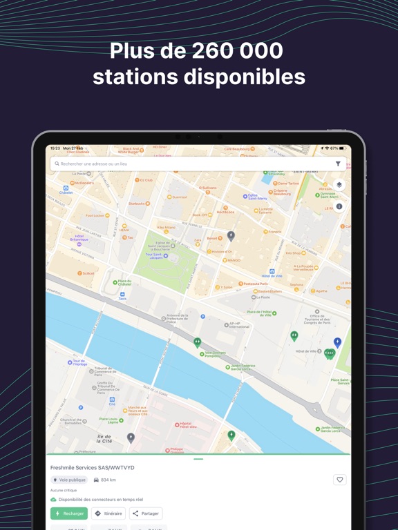 Screenshot #6 pour Electromaps Bornes de recharge