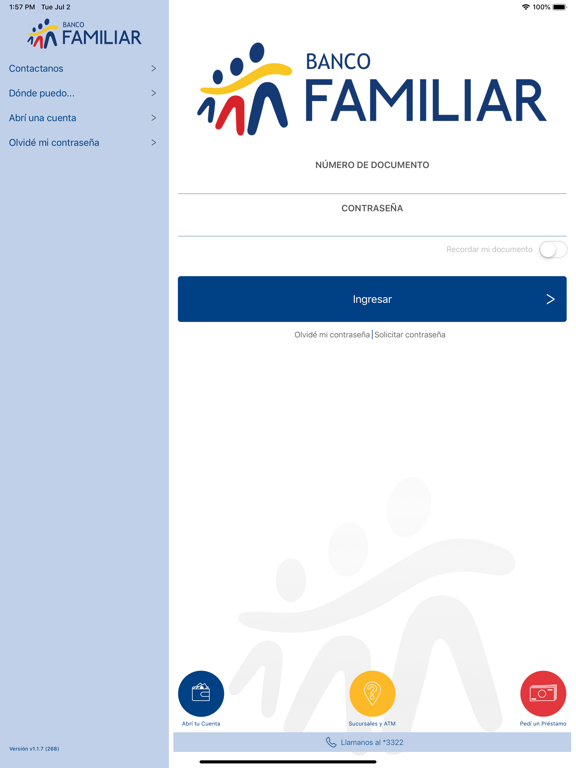 Screenshot #4 pour Banco Familiar