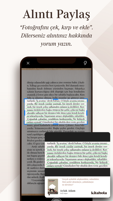 Screenshot #3 pour Kitabola - Kitap Önerileri