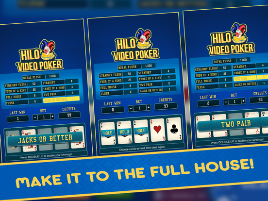 Hi-Lo Video Poker