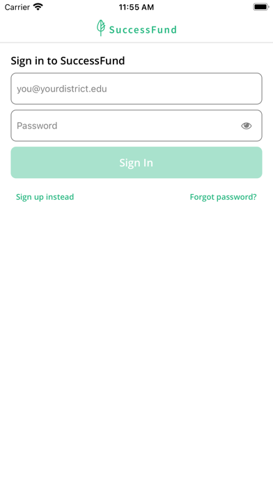 SuccessFund Screenshot