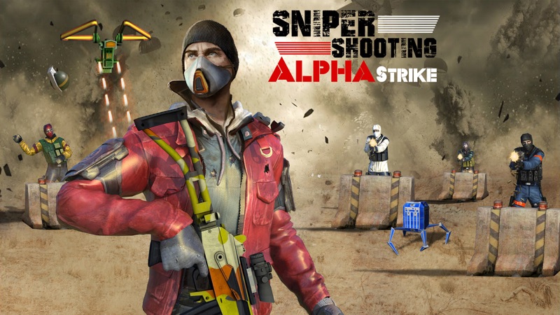 Sniper Shooting Alpha Strike screenshot 1