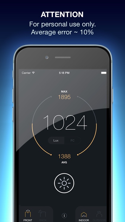 Lux Light Meter Pro screenshot-4