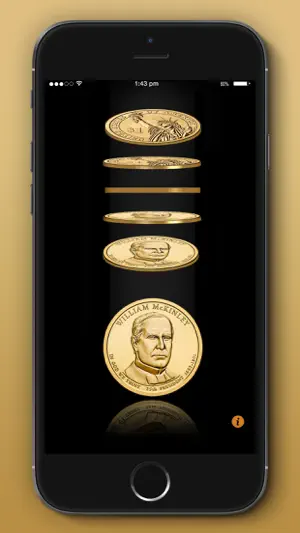 Coin flip- 3D Toss App screenshot 2