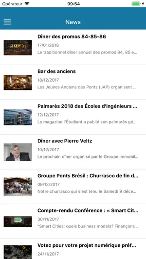 Ponts Alumni screenshot 1