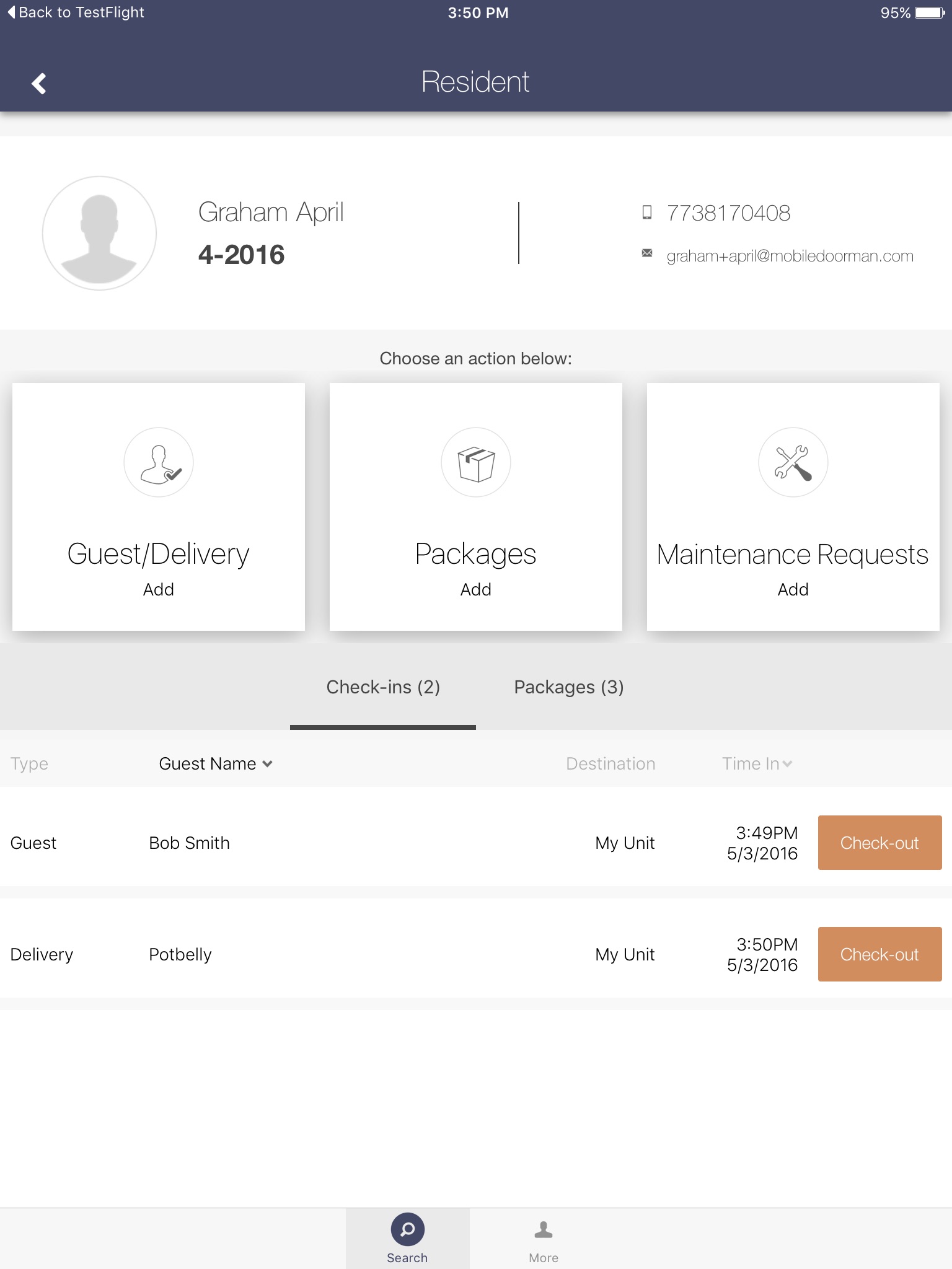 Zego Staff App screenshot 2