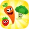 Funny Food World is a fun educational app, perfect for children from 3 to 7