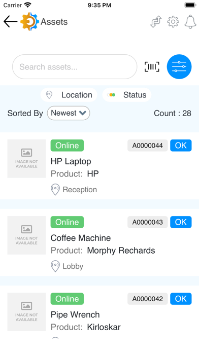 Dreamz CMMS Screenshot