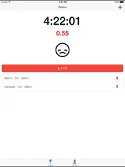 alcohol timer - in real time iPad Captures Décran 4