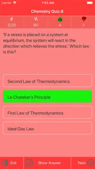 College Chemistry Quiz iphone bilder 2