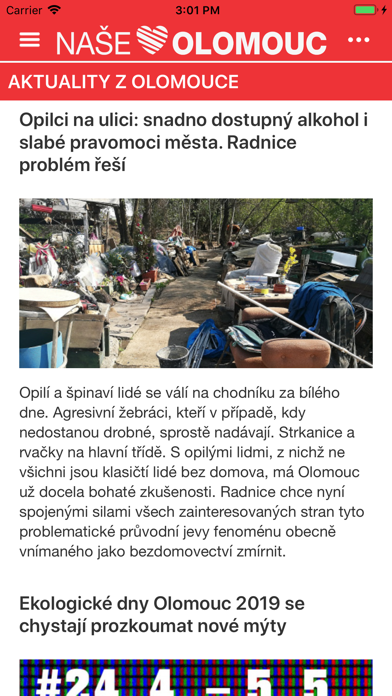 Naše Olomouc Screenshot